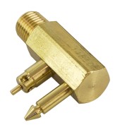 Фиттинг топливный Yamaha/Mercury адаптер, латунь