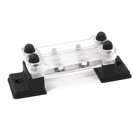 Клемма электромонтажная M6×4 двойная 150А/48В с крышкой NEKEKE Клемма электромонтажная M6×4 двойная 150А/48В с крышкой NEKEKE