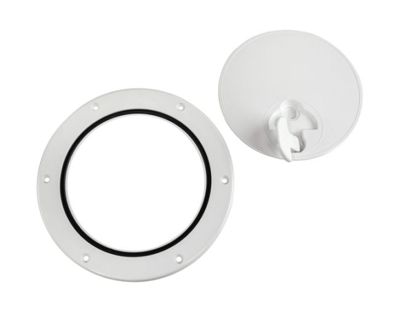 Лючок палубный 190 мм, белый