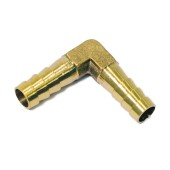 Фитинг топливный угловой SUNFINE 10 мм, латунный