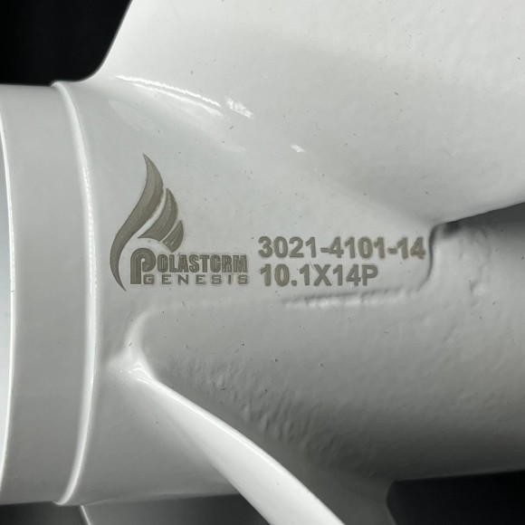 Гребной винт Yamaha 40-55, F30-60 Megara (4x10.1x14) (Polastorm)