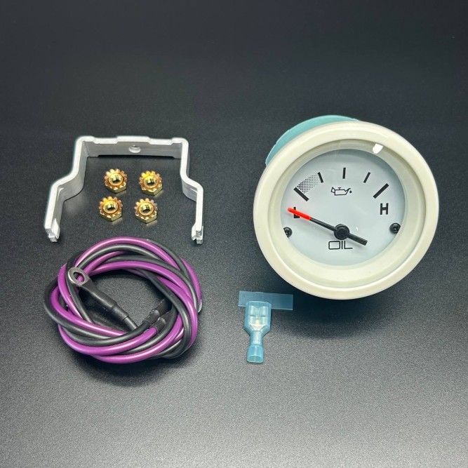 Указатель давления масла белый GAUGE-OIL PRESSUR (Quicksilver)