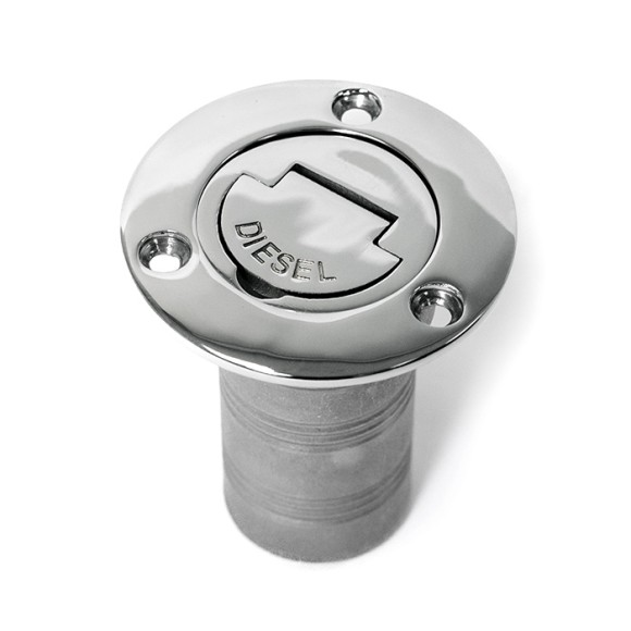 Горловина заливная SUNFINE 38мм прямая (DIESEL), нержавеющая сталь Горловина заливная SUNFINE 38мм прямая (DIESEL), нержавеющая сталь