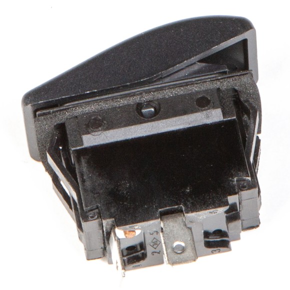 Переключатель двухпозиционный Skipper (ON)-OFF 12В 15A, 2 контакта