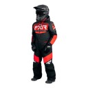 Детский комбинезон FXR Helium с утеплителем Black/Lava Fade, 2