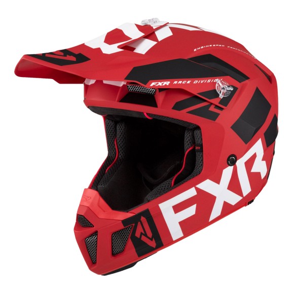 Шлем FXR Clutch Evo LE Red/White/Black, L