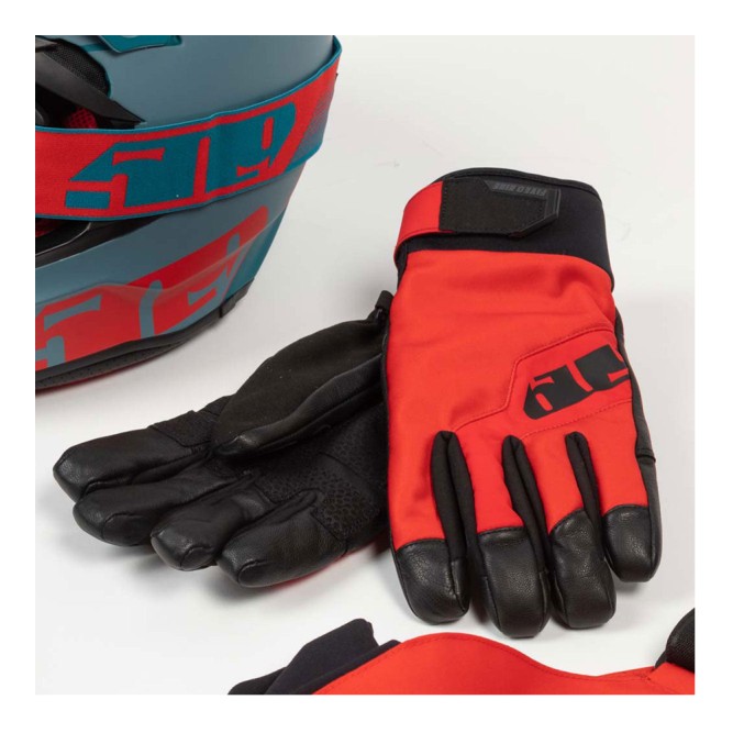 Перчатки 509 Freeride с утеплителем Racing Red (2023), 2X