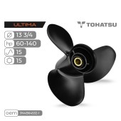 Винт гребной Skipper Ultima для Tohatsu 60-140HP алюминиевый, диаметр 13 3/4", шаг 15"