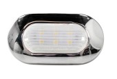 Светильник каютный светодиодный, нержавеющий корпус