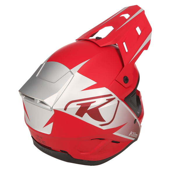 Шлем Klim T1 Freeride без подогрева Descent Matte Chili Pepper, 2X