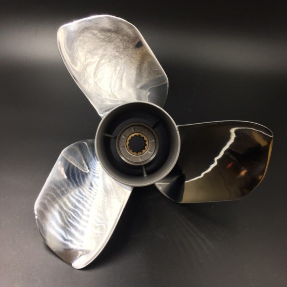 Гребной винт Suzuki DT40-DT65, DF40-DF50, DF40A-DF60A (3x12x14) (Сталь) (Polastorm)