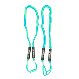Комплект чалок с поплавками JetPilot PWC Bungee Dock Tie Twin Pack Green