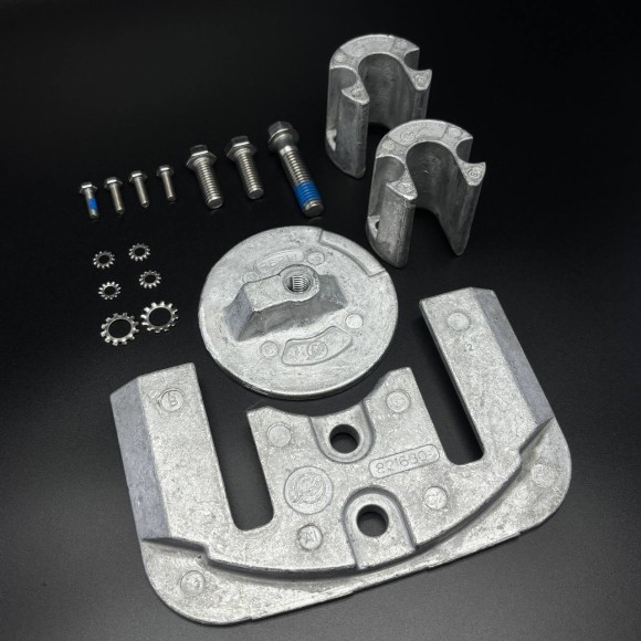 Комплект анодов алюминиевых ANODE KIT Mercruiser Bravo II/III с 1988 г. по н.в. (888761A1, 888761Q01