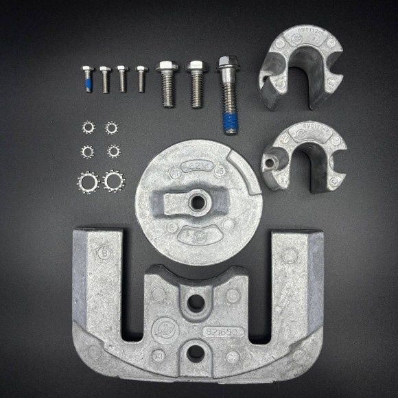 Комплект анодов алюминиевых ANODE KIT Mercruiser Bravo II/III с 1988 г. по н.в. (888761A1, 888761Q01