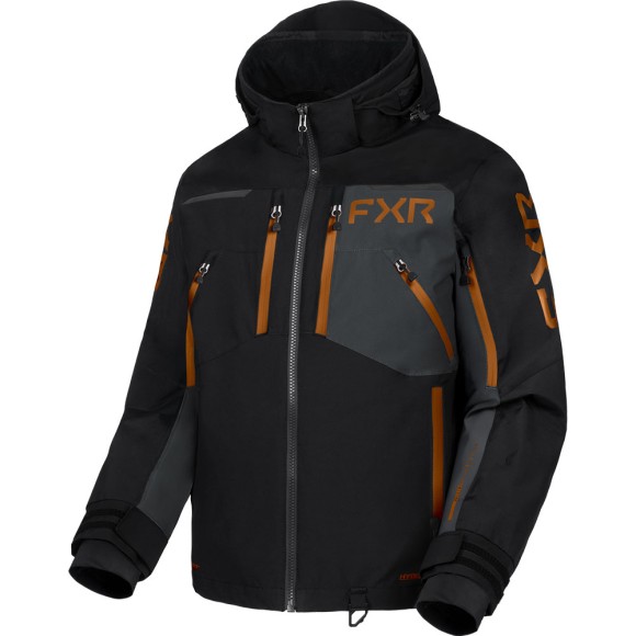 Куртка FXR Vertical MTX без утеплителя Black/Asphalt/Kash, XL