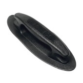 Ручка эллипсовидная SUNFINE 250х110 мм для надувных лодок, черный ПВХ