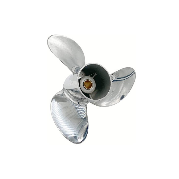 Винт гребной  Skipper для Tohatsu 4-6HP нержавеющий, диаметр - 7.8", шаг 8"