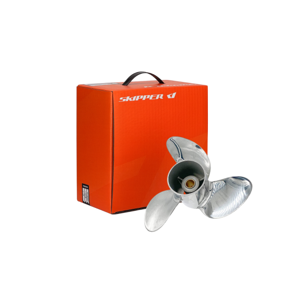 Винт гребной  Skipper для Tohatsu 4-6HP нержавеющий, диаметр - 7.8", шаг 8"