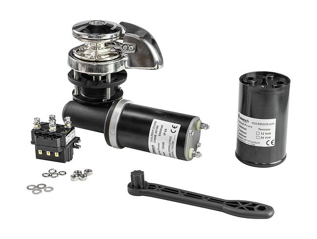 Лебедка якорная Italwinch SMART 500Вт, 12 В, цепь 6мм