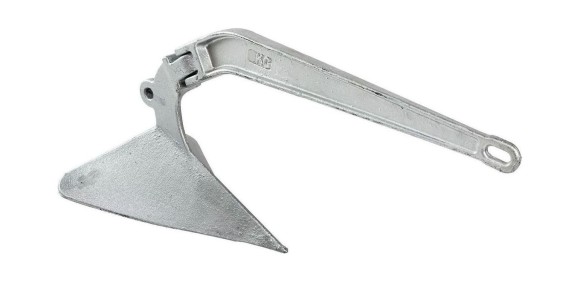 Якорь Плуг (CQR) 7 кг, оцинкованный Marine Rocket