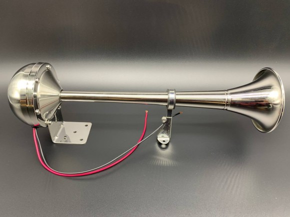 Горн электрический однотональный SUNFINE 101x410 мм, нержавеющая сталь (Замена EASTERNER C11478)