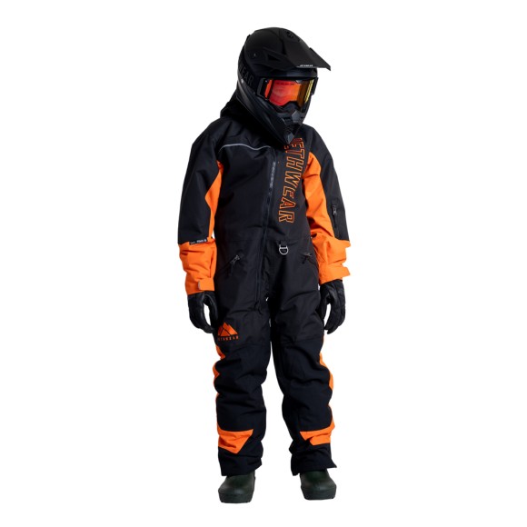 Комбинезон Jethwear Odin & Olivia с утеплителем Black/Orange, 146-152 Комбинезон Jethwear Odin & Olivia с утеплителем Black/Orange, 146-152