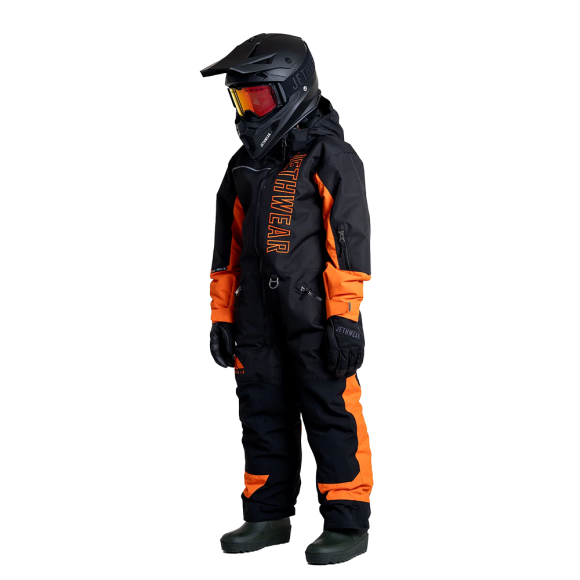 Комбинезон Jethwear Odin & Olivia с утеплителем Black/Orange, 146-152 Комбинезон Jethwear Odin & Olivia с утеплителем Black/Orange, 146-152