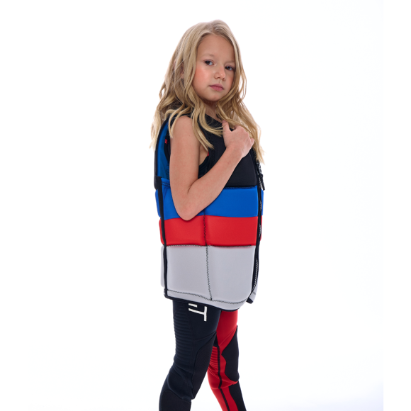 Детский спасательный жилет JetPilot Youth X1 Eco Vest Black blue, 165 Детский спасательный жилет JetPilot Youth X1 Eco Vest Black blue, 165