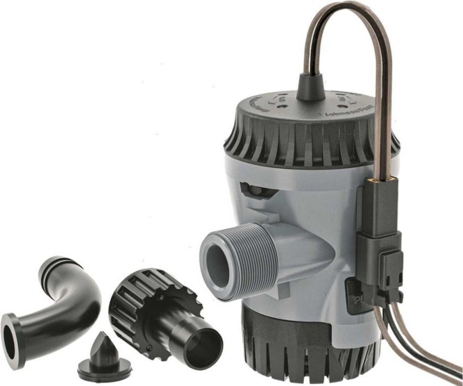 Помпа осушительная 800GPH, автоматическая 12В, Johnson Aqua