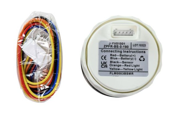 Указатель уровня топлива 0-190 Ом (ЕВРО), черный циферблат, нержавеющий ободок, д. 52 мм, Marine Rocket Указатель уровня топлива 0-190 Ом (ЕВРО), черный циферблат, нержавеющий ободок, д. 52 мм, Marine Rocket