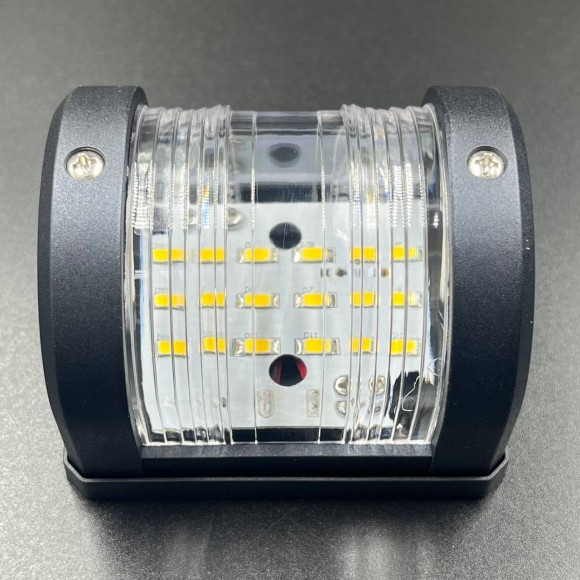 Огонь ходовой (белый)12V (65x56x79мм)(12V-24V, IP66, 5W) (Sunfine)