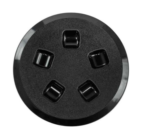 Лючок палубный 110 мм, черный