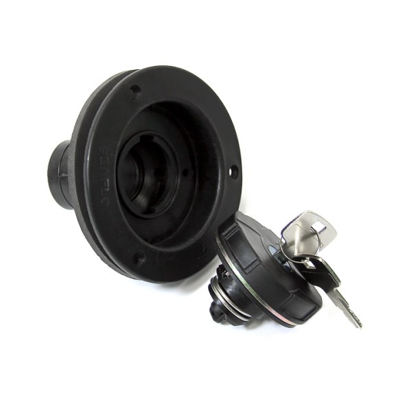 Горловина заливная SEAFLO с замком, черная Горловина заливная SEAFLO с замком, черная