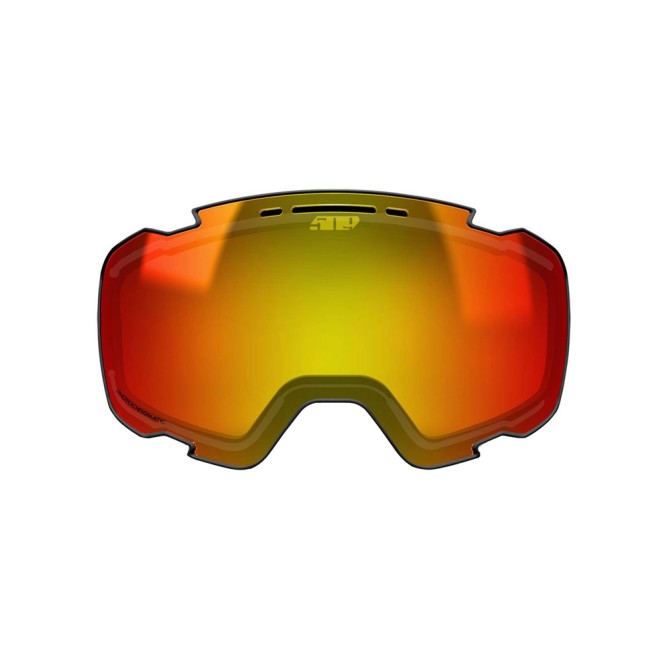 Линза 509 Aviator 2.0 S1 Flow с подогревом Фотохром, Fire Mirror Photochromatic Clear to Blue Tint
