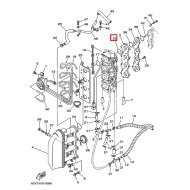 Кольцо уплотнительное карбюратора Yamaha F40-50 (62Y) 93210-30MH4 Кольцо уплотнительное карбюратора Yamaha F40-50 (62Y) 93210-30MH4