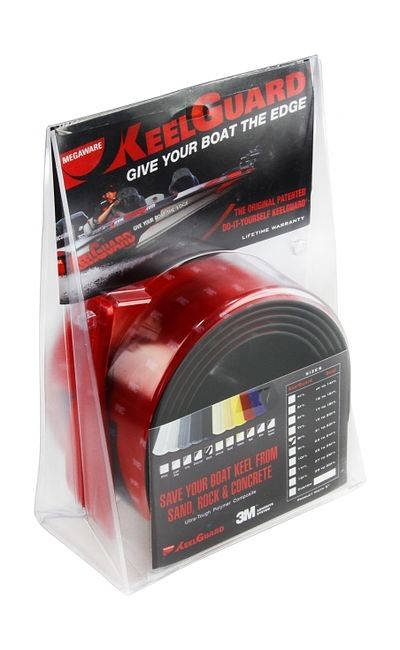 Защита киля KeelGuard, 3.66 м, чёрный цвет