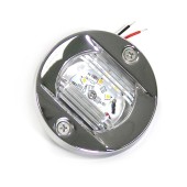 Огонь кормовой cветодиодный 75 мм, теплый белый свет Огонь кормовой cветодиодный 75 мм, теплый белый свет