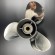 Гребной винт Suzuki DT40-DT65, DF40-DF50, DF40A-DF60A (3x11-3/4x15) (Сталь)
