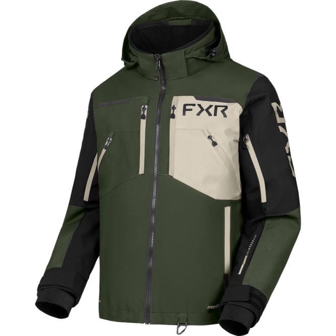 Куртка FXR Vertical MTX без утеплителя Army/Stone, L