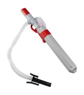 Насос электрический для перекачки топлива на батарейках с чехлом для хранения Насос электрический для перекачки топлива на батарейках с чехлом для хранения