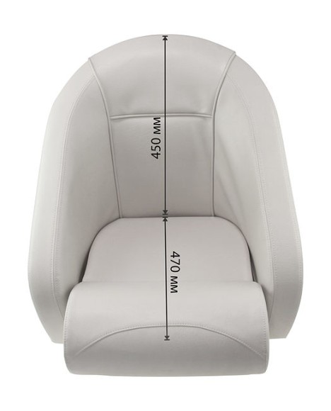 Кресло ROMEO мягкое, подставка, обивка белый винил Кресло ROMEO мягкое, подставка, обивка белый винил