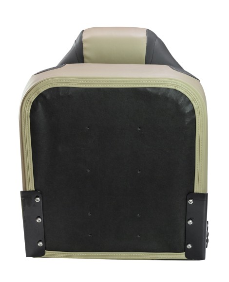 Кресло складное, цвет темно-серый/коричневый