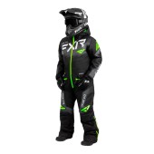 Детский комбинезон FXR Boost с утеплителем Black/Charcoal/Lime, 6 Детский комбинезон FXR Boost с утеплителем Black/Charcoal/Lime, 6