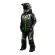 Детский комбинезон FXR Boost с утеплителем Black/Charcoal/Lime, 6