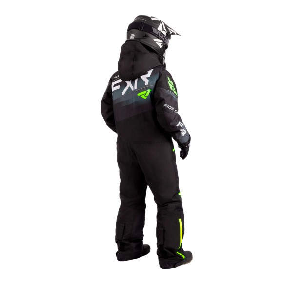 Детский комбинезон FXR Boost с утеплителем Black/Charcoal/Lime, 6 Детский комбинезон FXR Boost с утеплителем Black/Charcoal/Lime, 6