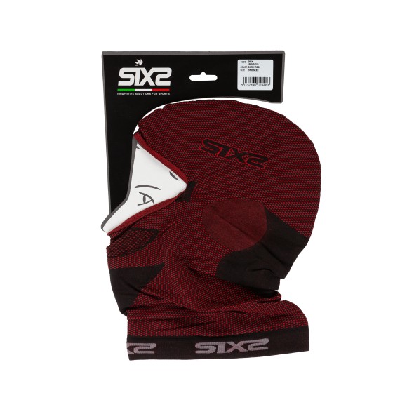 Балаклава SIXS DBX 4-season DARK RED, OS