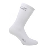 Носки SIXS Logo White Carbon/White, 40/43, Артикул: SHLG-II-BIBI