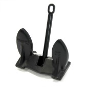 Якорь Холла в ПВХ оболочке 9,1 кг чёрный