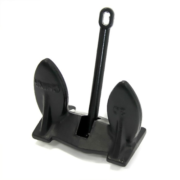 Якорь Холла в ПВХ оболочке 9,1 кг чёрный