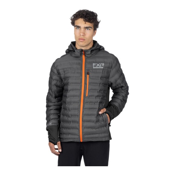 Куртка FXR Podium Hybrid Charcoal/Orange, 2XL